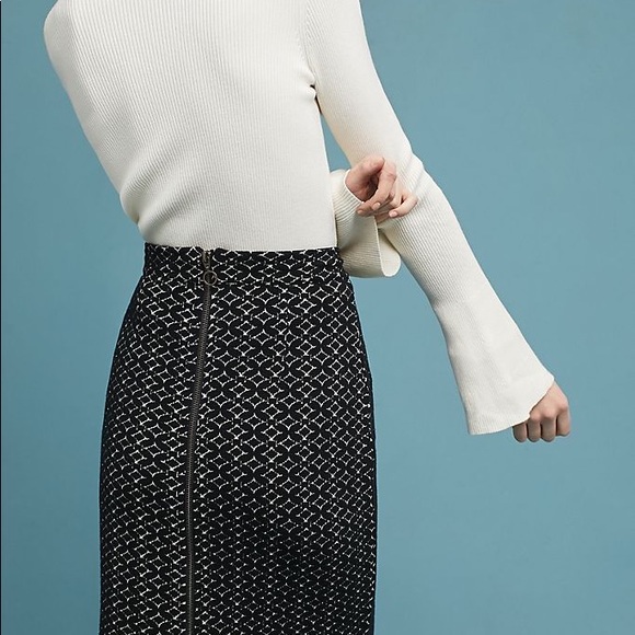 maeve samantha knit pencil skirt medium - Picture 3 of 9